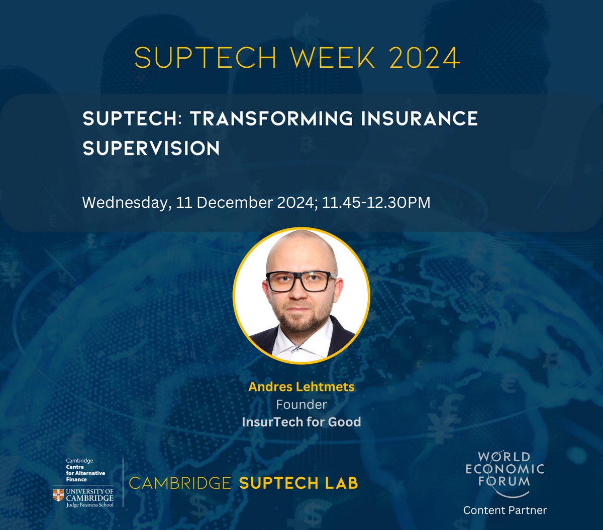 SupTech presentation at Cambridge